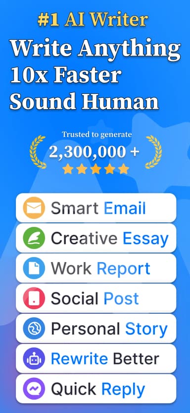 Daily AI Writer screenshot 1