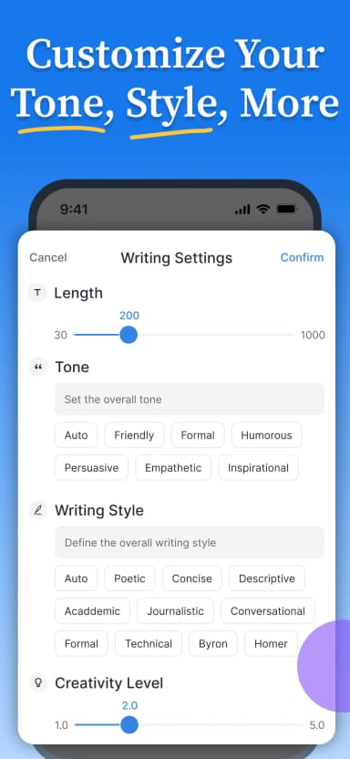デイリーAIライター スクリーンショット 3